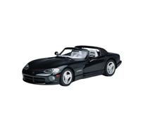 YLQERZ Classique Die Cast Modèle Dodge Viper RT/10 Modèle De Voiture en Résine Moulée sous Pression Très Détaillé Échelle 1:18 Noir Miniature De Collection