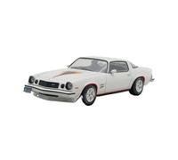 YLQERZ Classique Die Cast Modèle Modèle De Voiture en Alliage 1:43 pour Chevrolet Camaro Z28 1977 Ornements en Métal Moulé Statique Blanc Miniature De Collection