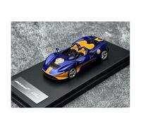 YLQERZ Classique Die Cast Modèle Modèle De Voiture en Alliage pour McLaren Elva M1A MOS Échelle 1:64 Jouet en Métal Moulé Miniature De Collection(Blue)