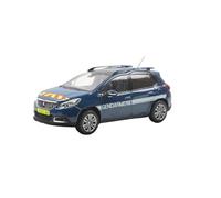 YLQERZ Classique Die Cast Modèle Modèle De Voiture en Alliage pour Peugeot 2008 Gendarmerie Échelle 1:43 Collection De Jouets Décoration Affichage Miniature De Collection