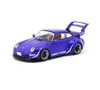 YLQERZ Classique Die Cast Modèle Modèle De Voiture en Alliage pour Porsche RWB 993 Échelle 1:64 Jouet De Loisir pour Adulte Décoration Souvenir Miniature De Collection
