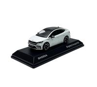 YLQERZ Classique Die Cast Modèle Modèle De Voiture en Alliage pour Skoda Enyaq Coupé RS 1/43 Décorations De Fête À Thème en Métal Objets Collection Miniature De Collection