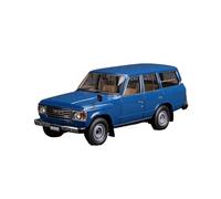 YLQERZ Classique Die Cast Modèle Modèle De Voiture en Alliage pour Toyota Land Cruiser LC60 Échelle 1:18 pour Décoration Intérieure Miniature De Collection(Blue)