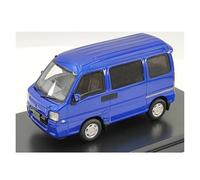 YLQERZ Classique Die Cast Modèle Modèle De Voiture en Résine Bleue 1:43 pour Sambar Van 2011 Décoration Créative pour La Maison Souvenir pour Adulte Miniature De Collection