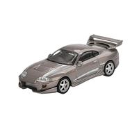 YLQERZ Classique Die Cast Modèle Modèle De Voiture Miniature en Alliage pour Toyota Supra VeilSide 978 Échelle 1:64 À Collectionner Argent Miniature De Collection