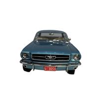 YLQERZ Classique Die Cast Modèle Modèle De Voiture Statique en Alliage Moulé sous Pression pour Ford Mustang Hardtop 1966 Échelle 1:18 Collection Hobby Miniature De Collection(Green)