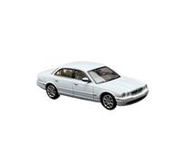 YLQERZ Classique Die Cast Modèle Modèle De Voiture Statique en Alliage pour Jaguar XJ6 X350 1/64 Ornements De Collection Blanc Miniature De Collection(White)
