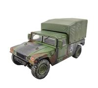 YLQERZ Classique Die Cast Modèle Modèle De Voiture Tout-Terrain Mercedes-Benz Unimog U406 en Alliage Échelle 1:43 Miniature De Collection