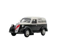 YLQERZ Classique Die Cast Modèle Modèle Réduit De Voiture en Métal pour Lancia Ardea 800 Furgoncino Hausbrandt 1946 (Noir) Miniature De Collection