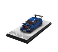 YLQERZ Classique Die Cast Modèle Modèle Réduit De Voiture Moulé sous Pression en Métal pour Lancer Evolution IX Collection D'ornements Échelle 1/64 Miniature De Collection(Blue 1)