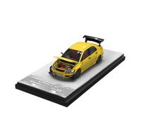YLQERZ Classique Die Cast Modèle Modèle Réduit De Voiture Moulé sous Pression en Métal pour Lancer Evolution IX Collection D'ornements Échelle 1/64 Miniature De Collection(Yellow 1)