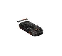YLQERZ Classique Die Cast Modèle Modèle Réduit en Alliage Moulé sous Pression À L'échelle 1:64 La McLaren 720S GT3X Édition Commémorative Noir Brillant Miniature De Collection