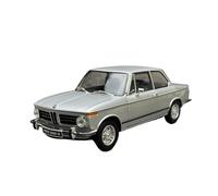 YLQERZ Classique Die Cast Modèle Modèle Voiture À Ouverture Complète en Alliage pour BMW 2002 Tii Échelle 1:18 pour Décoration Intérieure Collection Miniature De Collection(Silver)