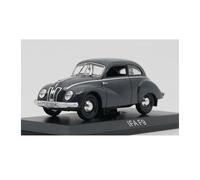 YLQERZ Classique Die Cast Modèle Modèle Voiture Miniature en Métal pour IFA F9 Diecas Échelle 1:43 Jouet Collection en Alliage Ornement Souvenir (Gris) Miniature De Collection