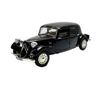 YLQERZ Modèle De Voiture Classique en Alliage Noir 1/18 pour Citroën TRACITION 11CV Décoration D'intérieur Miniature De Collection