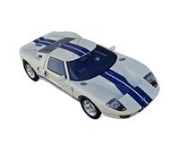 YLQERZ Modèle De Voiture en Alliage Blanc 1:12 pour Ford GT Jouet Décoratif Véhicule Entièrement Ouvert Scène Décorative Miniature De Collection