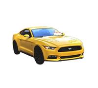 YLQERZ Modèle De Voiture en Alliage pour Ford Mustang Shelby GT500 Cobra Échelle 1:18 Jouet De Collection pour Adulte Miniature De Collection(Yellow)