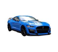 YLQERZ Modèle De Voiture en Alliage pour Ford Mustang Shelby GT500 Cobra Échelle 1:18 Jouet De Collection pour Adulte Miniature De Collection(Blue)