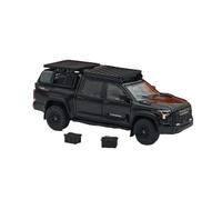 YLQERZ Modèle Réduit De Voiture Moulé sous Pression Toyota Tundra MK3 XK70 TRD Pro À L'échelle 1:64 pour Passionnés Miniature De Collection(Black)