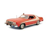YLQERZ Voiture Police Gran Torino 1976 Échelle 1:24 Modèle Statique en Alliage Décoration pour La Maison Collection Souvenirs Miniature De Collection(Style 2)