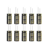 YLQUXEUV 10Pcs 680UF Aluminum Electrolytic Capacitor Kit 63V680UF 13x25 High Frequency Low Capacitors Assortment Box Kits