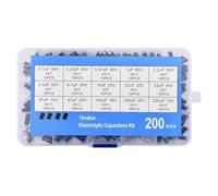 YLQUXEUV 24Value 500 Pcs lot 200 Pcs lot Low Frequency Aluminum 16-50V Mix Electrolytic Capacitor Assortment Box Kit 0.1-1000