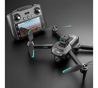 Ylr/C S159 Gps 5g Wifi Fpv Avec Contrôleur À Écran Lcd De 5,9 Pouces,Caméra Dual 720p Hd,Stabilisateur Servo,Évitement D'obstacles À 360 ,Drone Quadricoptère Rc Pliable Sans Balais Rtf