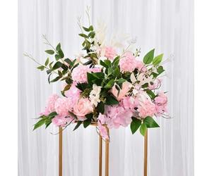 YLREAN Boules de Fleurs de Mariage Centres de Table Pivoine de Mariage Fleurs artificielles Fausses Boules de Roses Mariages Fête d'anniversaire Saint Valentin-E