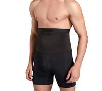 YLSHSQSMWJD Ventre Plat Sauna Short Legging Sudation Homme Shapewear Taille Haute Perte Poids Pantalon Idéal pour Minceur Fitness Jogging Yoga(Color:银色,Size:XXL)