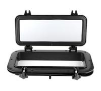 YLTBQkz Hublot rectangulaire en Verre trempé, 4mm, résistant aux ultraviolets, 400x200mm, Compatible avec Bateau et Yacht