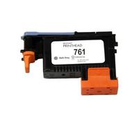 YLTBQkz Tête d'impression de Rechange Gris foncé 761 Compatible avec Les imprimantes DesignJet T7100 et T7200 (remplace CH645A, CH646A, CH647A, CH648A)