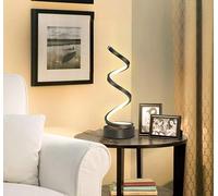 YLTLINK design Spiral lampe de bureau, lampe de table LED, abat jour da comodino, Protection oculaire à économie d'énergie pour salon, chambre à coucher, étude enfants