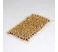 Ylutex 104 pièces de 8 mm de Haut, Diorama, Fleurs, Herbe, modèle, grappe d'herbeBase de Terre Brune Herbe Statique pour Terrain de Jeux de Guerre de modélisme ferroviaire，Dioramas et bricolages