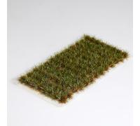 Ylutex 104 pièces de 8 mm de Haut, Diorama, Fleurs, Herbe, modèle, grappe d'herbeVert Olive Militaire Herbe Statique pour Terrain de Jeux de Guerre de modélisme ferroviaire，Dioramas et bricolages