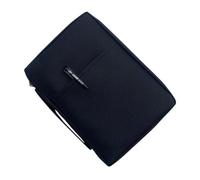 YLWX Couverture Bible De Couleur Unie, Étui Biblique Portable, Sac De Rangement for Pochette Livre, Sac De Rangement for Ordinateur Portable (Color : Noir, Size : L)