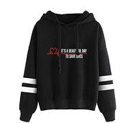 YLWX Hoodies Grey's Anatomy Sweat à Capuche Hommes Et Femmes Capuche Et à Manches Longues Imprimés Pulls,Black2-L