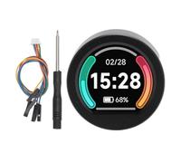 Ylwxzenith Carte de développement du microcontrôleur RP2040 MCU avec Affichage IPS LCD Rond de 0,99 Pouce, 264KB, Flash 2 Mo, Interface de Type C, processeur à Double Noyau Arm Cortex M0