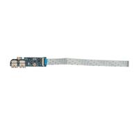 Ylwxzenith Laptop USB Board Replacement for 15 DW 15 DW0043DX L52039 001 LS H327P, Durably ABS Material, Includes Cable, to Replace Faulty Or Damaged Parts