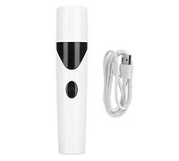 Ylwxzenith Pet Electric Nail Grinder, Low Noise USB Charging, Automatic Grooming Trimmer, High Speed 6500rpm, Sturdy ABS Material, for Dogs Cats and Small Animals