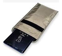 YLZBA Cage Anti-Rayonnement Pochette De Sécurité pour Téléphone Portable Sac Faraday en Fibre d'argent RFID GPS 5G EMF Sac de Blocage de Signal Pochette de Protection