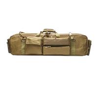 YLZBA Étui À Fusil Tactique Arme Longue,Malette Fusil Malette Rangement Etuis Souple pour Carabine Malette Transport Arme, Sac à Dos de Rangement pour Pistolet et Magazine(Khaki)