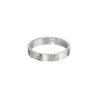 YLZFKGLQ Bague Or Femme, Bagues Empilables Résistant à l'eau, Bague réglable en Acier Inoxydable, Bague à Index Ouvert for Femmes, Bague Tendance en Argent Sterling pour Femme Bague Rotative,A-L