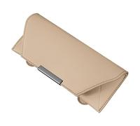 YLZFKGLQ Porte Lunettes Voiture, pour Fiat Bravo Brava Croma Grande Punto/Punto Evo 500L Siena Support Lunettes de Soleil Pare-Soleil Voiture avec Clip de Rangement pour Cartes, Billets,E