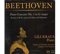 YM 2192 LILI KRAUS Beethoven Piano Concerto 4 vinyl LP