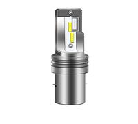 YM E-Bright 1 PCS Ampoule led BA20D H6 H4BS,DC 10-60V Phare moto/voiture, 1500LM puces CSP 6500K 9003 HB2 Conversion de lumière de faisceau Hi/Lo pour moto, Ultra blanc