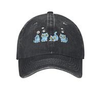 YMAEPXFH Été Kpop Démon Chasseur Soleil Haute Qualité Design Lavé Trucker Chapeau Femmes Hommes Street Style Pêche Baseballs Cadeau Haut de Gamme Etudiant Marée Courant Game Drive Protection