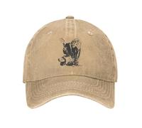YMAEPXFH Guitare lavée Chapeau de Camionneur d’été pour Femme mâle Casual Course Hippie Soleil Baseballs Cadeau Haut de Gamme étudiant marée Courant Game Drive Protection