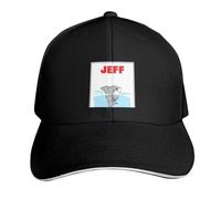 YMAEPXFH Jeff The Landshark Luxe Marque Bobble Hat Tactique Femmes Plage Outlet Hommes en Bonne Santé Élégant Voyage Jeune Surprise Tranquille Mariage Rencontre