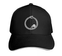 YMAEPXFH Sisyphe dans Un Serpent Ouroboros - T-Shirt Unisexe pour existentialistes Baseball End Student Marée Courant Jouer Protection
