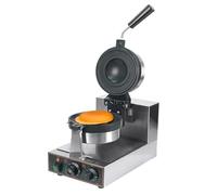 YMAOMAO Gaufrier Commercial pour Hamburger, Machine à Gâteaux Hamburger UFO Machine à Burger Gelato Panini Soucoupe Volante Sandwich Machine à Gaufres à la Crème Glacée,A
